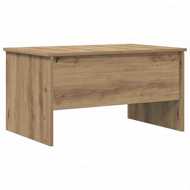 vidaXL Konferenční stolek Artisanový dub 102 x 50,5 x 46,5 cm
