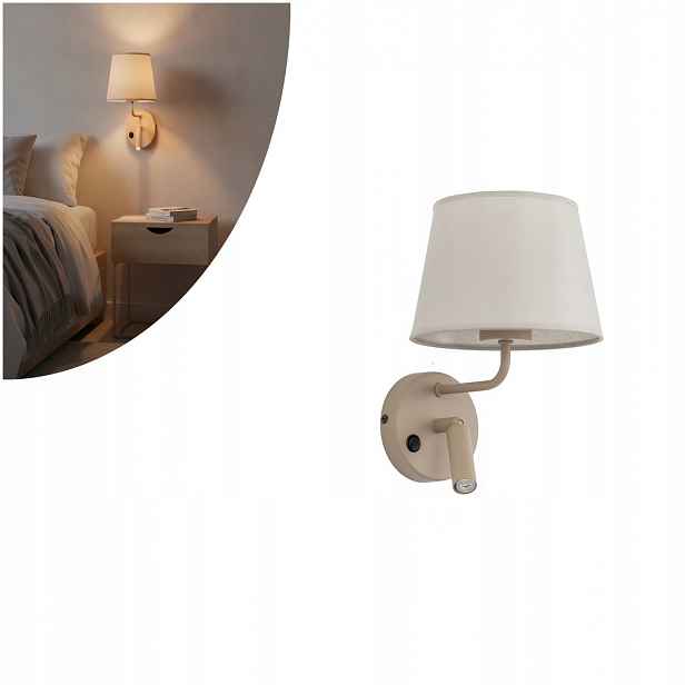 Nástěnné svítidlo s reflektorem a vypínačem Maja Sabia 11596 Tk Lighting