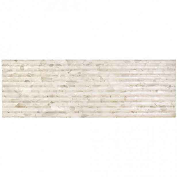 Obklad Realonda Fluted Terrazo Beige 40x120 cm mat FLUTED412TB