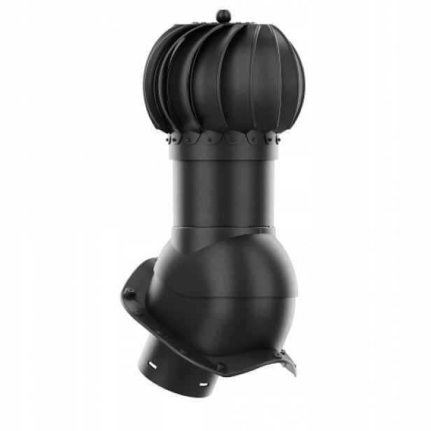 Rotační krb Rotoline profil X fi 150 mm kulatý černý