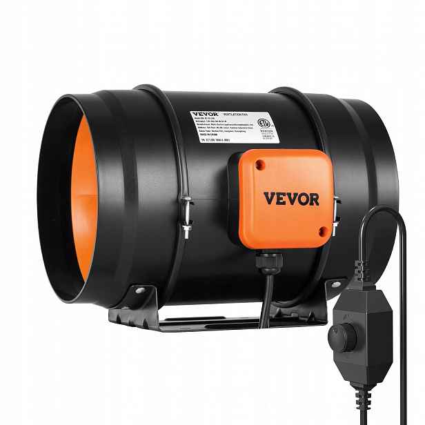 Kanálový ventilátor 203 mm Hvac regulace rychlosti pro ventilaci