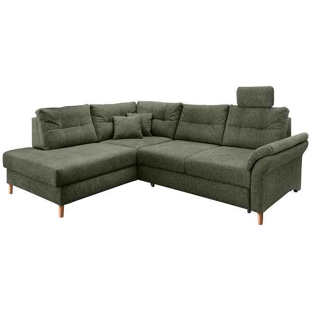 Livetastic ROHOVÁ SEDAČKA, textil, tmavě zelená