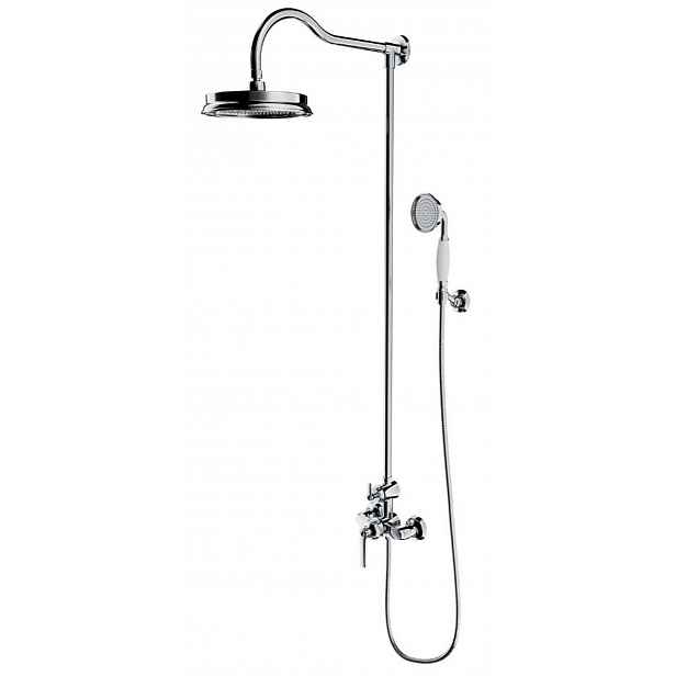 OMNIRES Armance - Sprchový set s baterií, průměr 23 cm, chrom AM5244CR