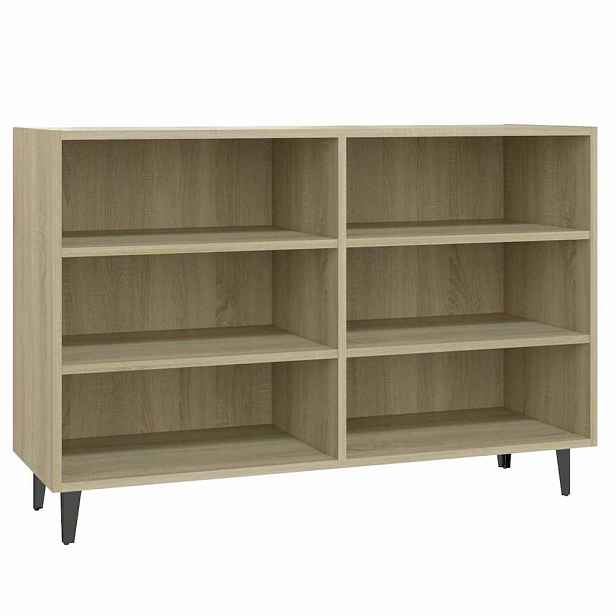 vidaXL Příborník dub sonoma 103,5 x 35 x 70 cm kompozitní dřevo