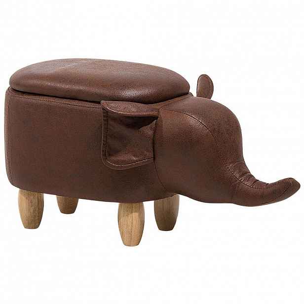 Beliani STOLIČKA Elephant 32/70/35 cm