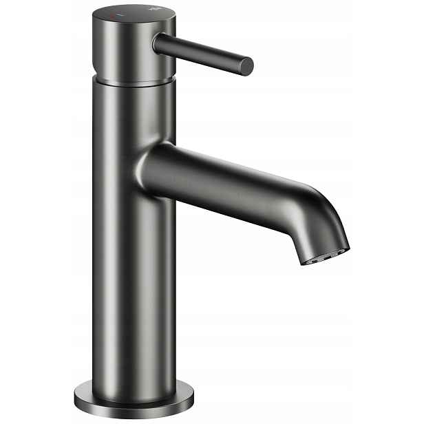 Kfa Stojánková Umyvadlová Baterie Moza Mini 25 MM, Brushed Gun Metal Grey