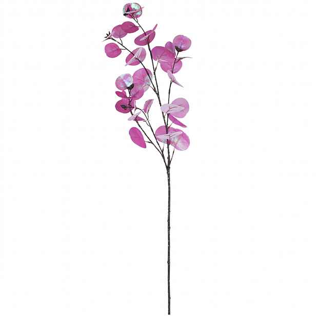 Umělá květina EUCALYPTUS 81 cm, fialová