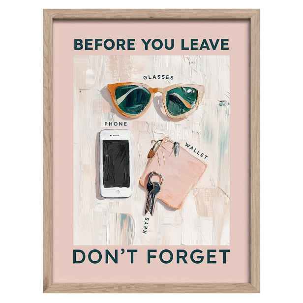 Obraz 30x40 cm Memo – Styler