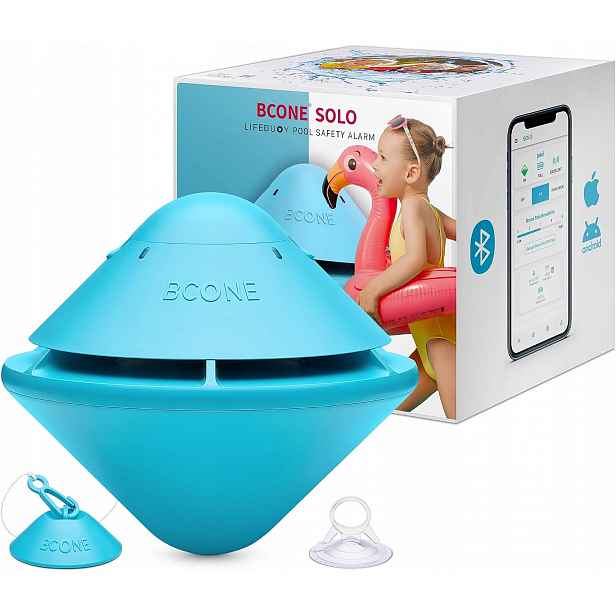 Bazénový alarm plovoucí senzor vody do bazénu Bluetooth