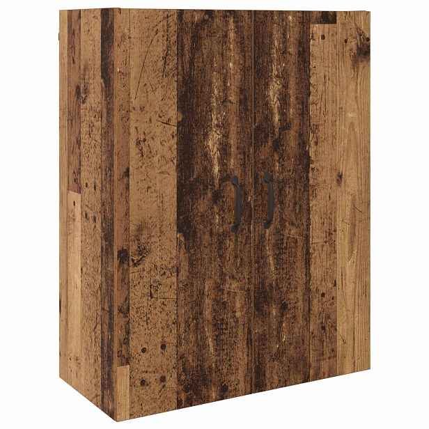vidaXL Nástěnná skříňka Staré dřevo 69,5 x 34 x 90 cm Kompozitní dřevo