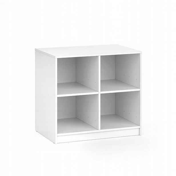 Komoda Vicco Visit 75,2 x 35,9 x 68,3 cm bílá matná