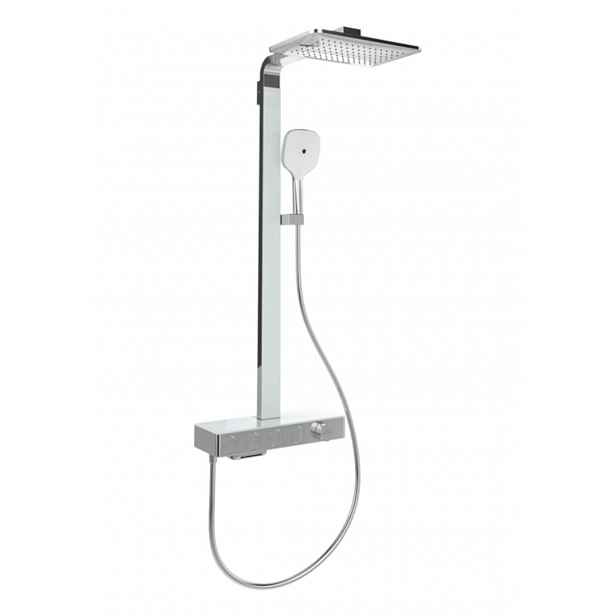 Villeroy & Boch Infinity Showers - Sprchový set s termostatem, 36x24 cm, 3 proudy, chrom TVS11000500061