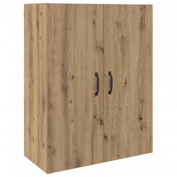 vidaXL Nástěnná skříňka Artisanový dub 69,5 x 34 x 90 cm