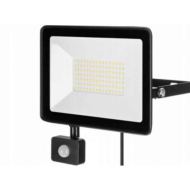 Lampa PiR Venkovní zářič 100W IP65 se senzorem pohybu soumraku