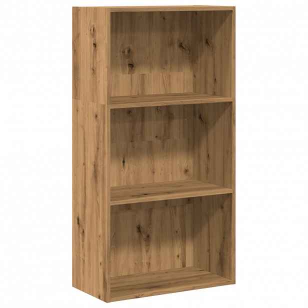 vidaXL Knihovna dub artisan 60 x 30 x 114 cm kompozitní dřevo