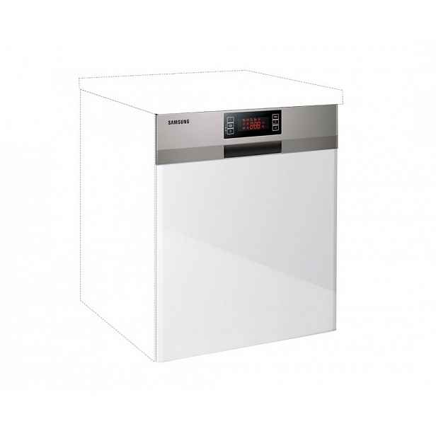 Maska IN MDF 60×60 - bílá lesk