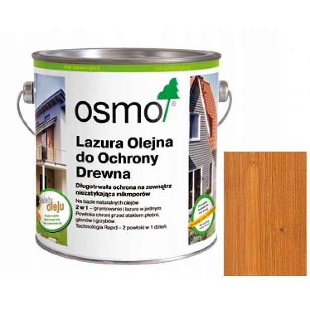 Osmo 728 0,75L Lazura na fasády Cedr Wawa