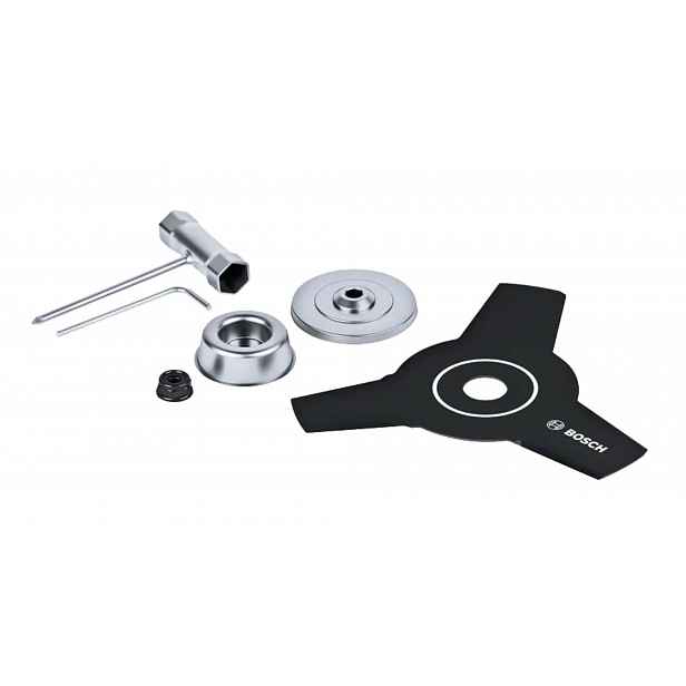 Bosch - Náhradní čepel pro křovinořez 23 cm, s montážním příslušentvím F016800631