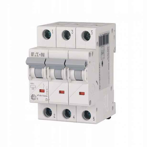 Nadproudový jistič Eaton HN-C40/3 40A 3P 6kA C 230V IP20 typ Ac 194895