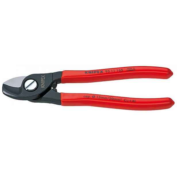 Solidní nůžky na kabely Knipex 95 11 165