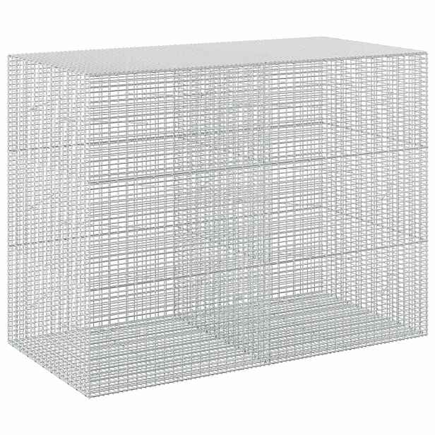 vidaXL Gabion s drátem 5 mm a síťkou 5x2,5 cm 200x100x150 cm
