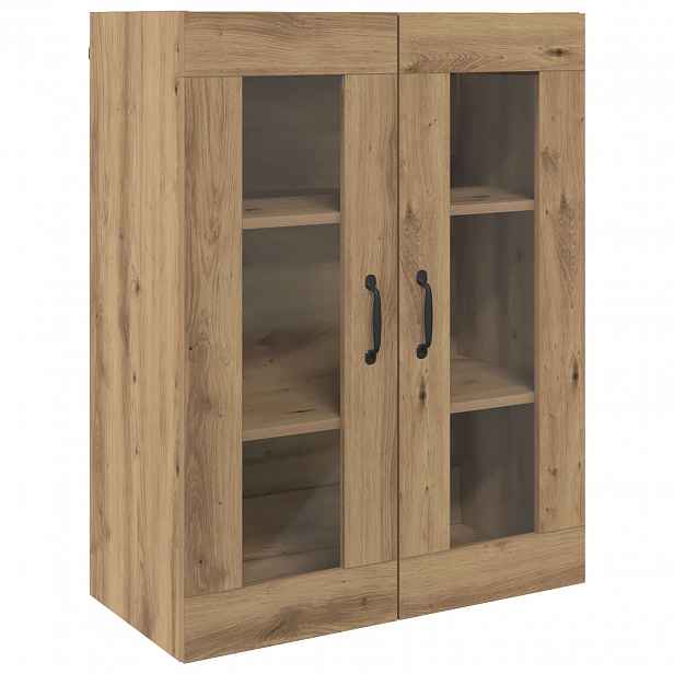vidaXL Úložná skříňka Artisanový dub 69,5 x 34 x 90 cm