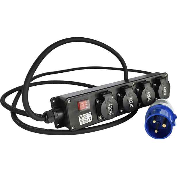 Adaptér zásuvkový Könner & Söhnen KS EX3M-4S