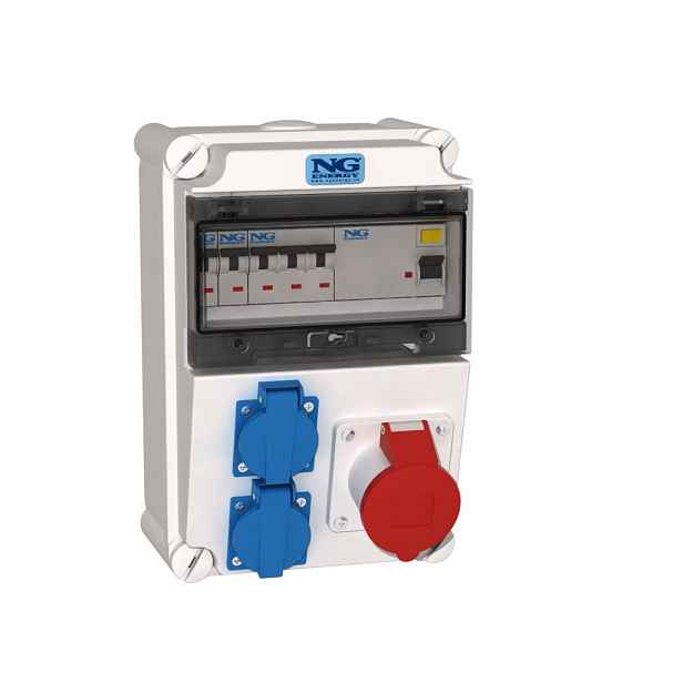 Kombinace zásuvková NG Energy SC 51 022 E.01 2× 230 V 1× 400 V, 16 A