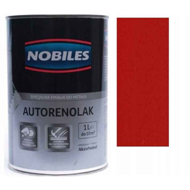 Nobiles Autorenolak Barva na kov M-1041 Červená 1L
