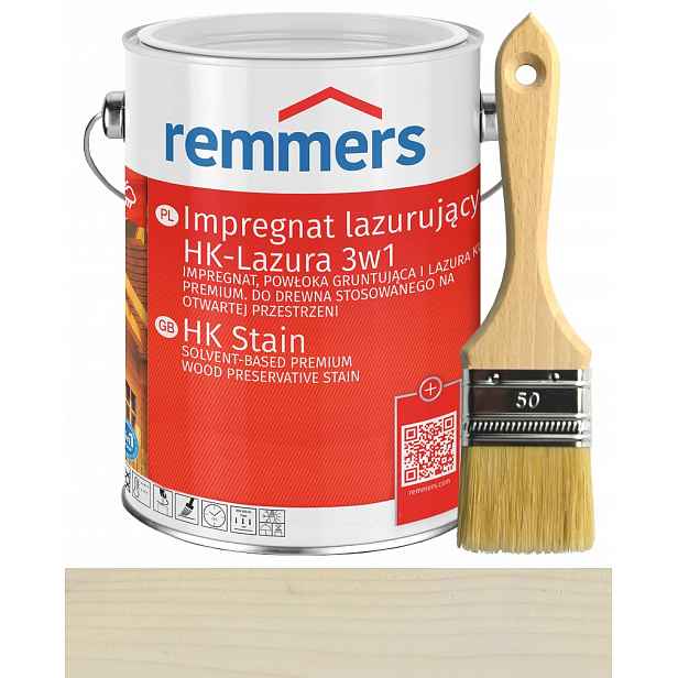 Remmers HK-Lasur impregnace na dřevo 5L Bílá