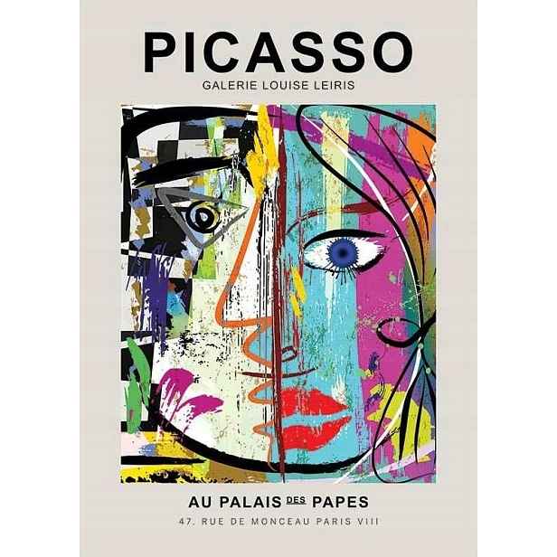 Plakát Pablo Picasso Art Umění Vintage Retro 100x70 cm #7