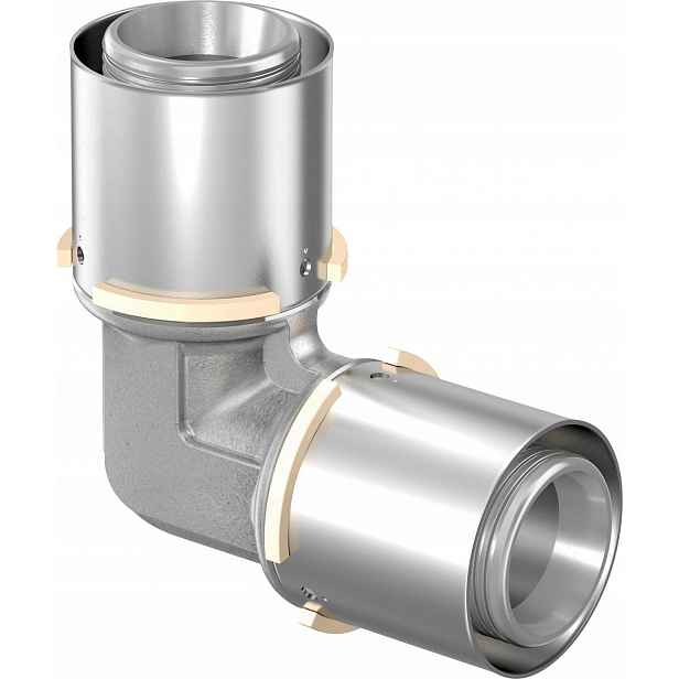 Koleno Uponor S-Press 40/40 mosazné Pex|uponor