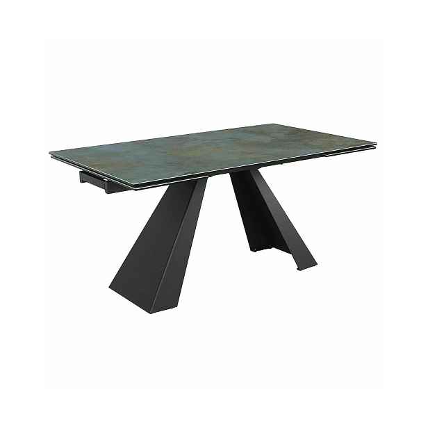 Stůl Salvadore Ceramic Ossido Verde 160(240)x90 cm