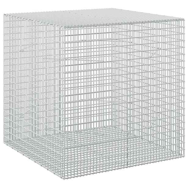 vidaXL Gabion s drátem 5 mm a síťkou 5x2,5 cm 100x100x100 cm