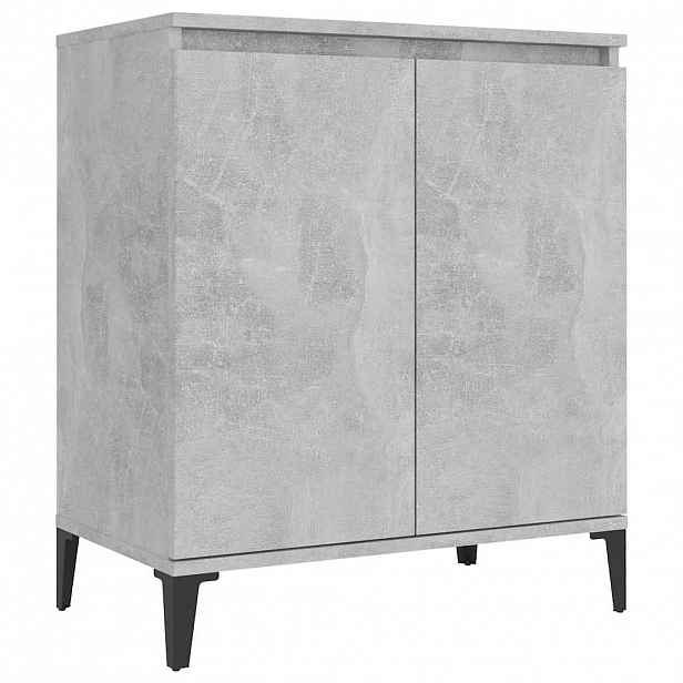 vidaXL Příborník betonově šedý 60 x 35 x 70 cm kompozitní dřevo