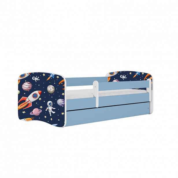 RAUMHIRSCH FURNITURE DĚTSKÁ POSTEL Kosmos se zásuvkou 160/80 90/61/164