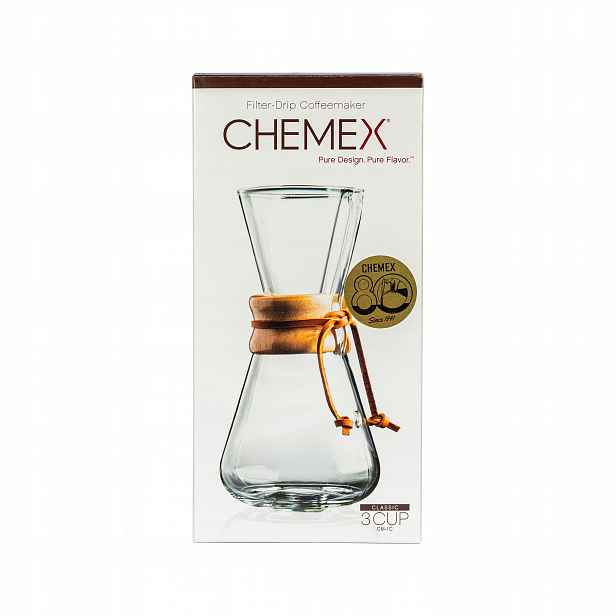 Spařovací konvice Chemex 450 ml 3 šálky Classic CM-1C
