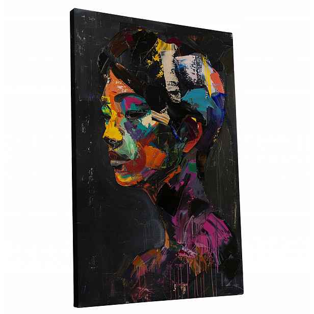 Obraz na plátně Moderní Barevný módní Žena do domu pokoje obýváku 60x90