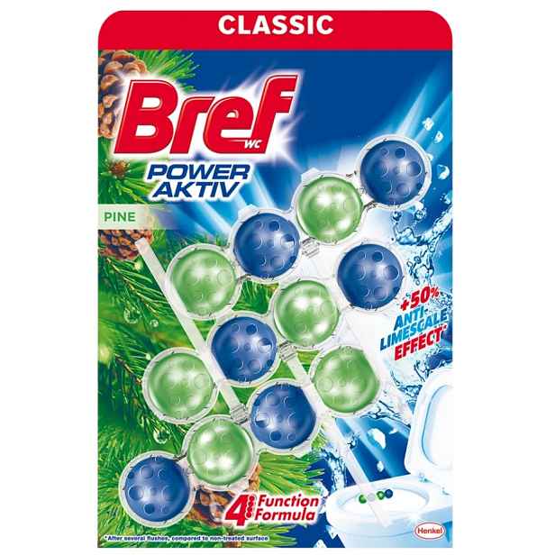 Bref Power WC závěs 3x50g Pine
