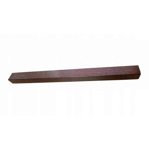 Magnetická lišta na nože Ořech tmavý 49 cm