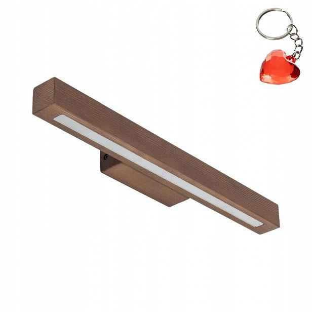 Nástěnná Led lampa 987lm 3000K Dřevo Kov 46 cm Galerie Kancelář Tk Lighting