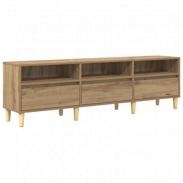 vidaXL Televizní skříň 150 x 30 x 45 cm Artisanový dub