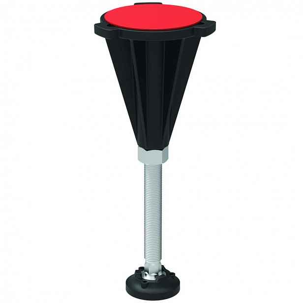 Ideal Standard Ultra Flat S - Nohy ke sprchové vaničce, chrom/černá K936467