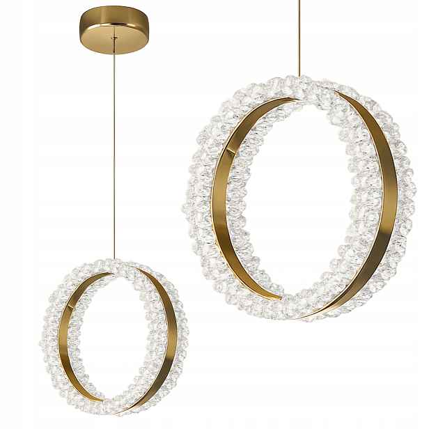 Toolight Závěsné Svítidlo LHJ098-CP Zlaté