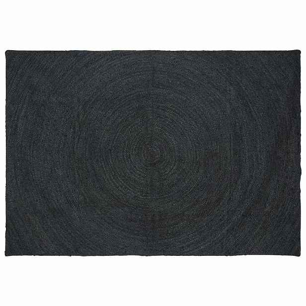 vidaXL Kusové koberce Tmavě šedá 240 x 340 cm juta