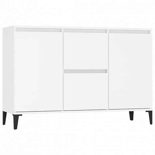 vidaXL Příborník bílý 102 x 35 x 70 cm kompozitní dřevo