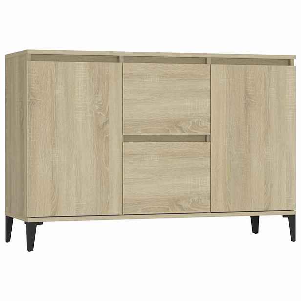 vidaXL Příborník dub sonoma 102 x 35 x 70 cm kompozitní dřevo