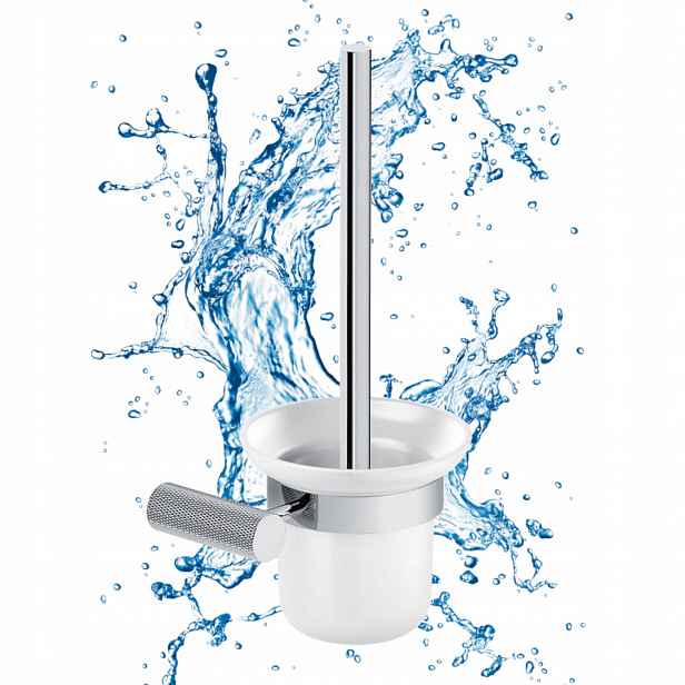 Chromovaná nástěnná Wc štětka – Elegance a funkčnost