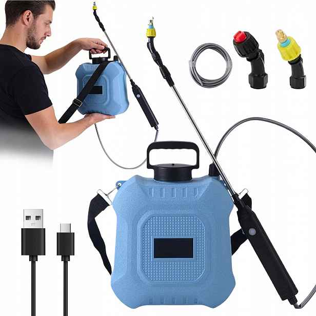 Elektrický Postřikovač 8 L Pro Trávník A Plevel