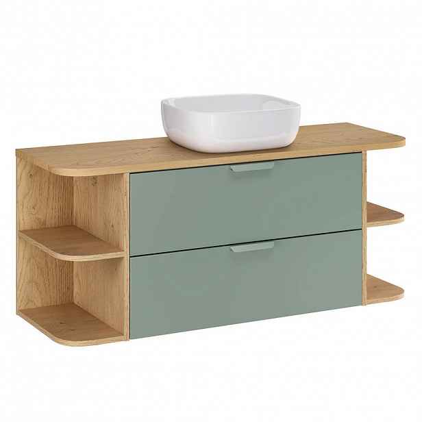 Petits-meubles UMYVADLO 120.4cm Oria Zelená